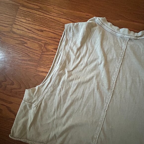 Free People Movement Inspire Tank Sand Dunes Size Medium Activewear Loungewear - Picture 8 of 13